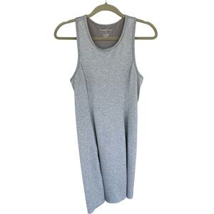 Harmony & Balance Women’s Dress Small Gray Racerback Athletic Tank Built In Bra